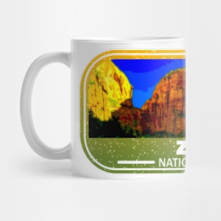 Zion National Park, America Mug